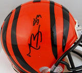 Tyler Boyd Autographed Cincinnati Bengals Mini Helmet- Prova Auth *Black