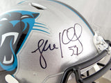 Luke Kuechly Autographed F/S Carolina Panthers Speed Authentic Helmet- JSA W Auth