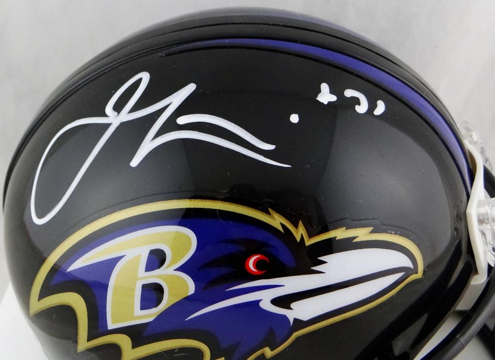 Jamal Lewis Baltimore Ravens Signed Mini Helmet