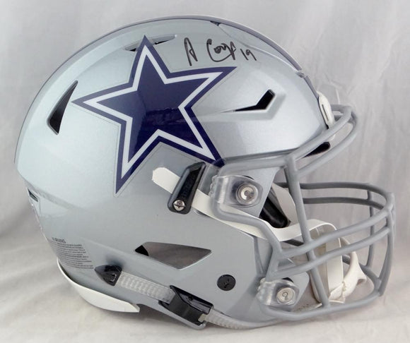Amari Cooper Autographed Dallas Cowboys Full Size SpeedFlex Helmet- JSA W Auth Image 1