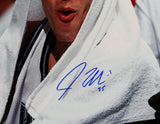 Jason Williams Autographed Sacramento Kings 16x20 PF Photo Towel w/ Insc- Beckett Auth *Blue