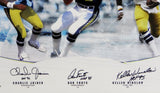Fouts, Joiner, Winslow Autographed Chargers 16x20 Air Coryell Photo w/ HOF- Beckett Auth *Blk
