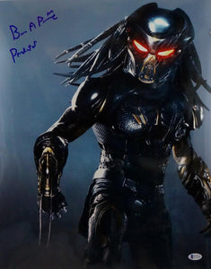 Brian Prince Autographed 16x20 Predator Photo - Beckett Auth *Blue