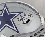 Dak Prescott Autographed Dallas Cowboys Full Size SpeedFlex Helmet- Beckett W *Black