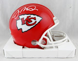 Joe Montana Autographed Kansas City Chiefs Mini Helmet- Beckett Auth *White