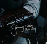 Jeremy Bulloch Autographed Star Wars Boba Fett with Gun 11x14 Photo- JSA Auth