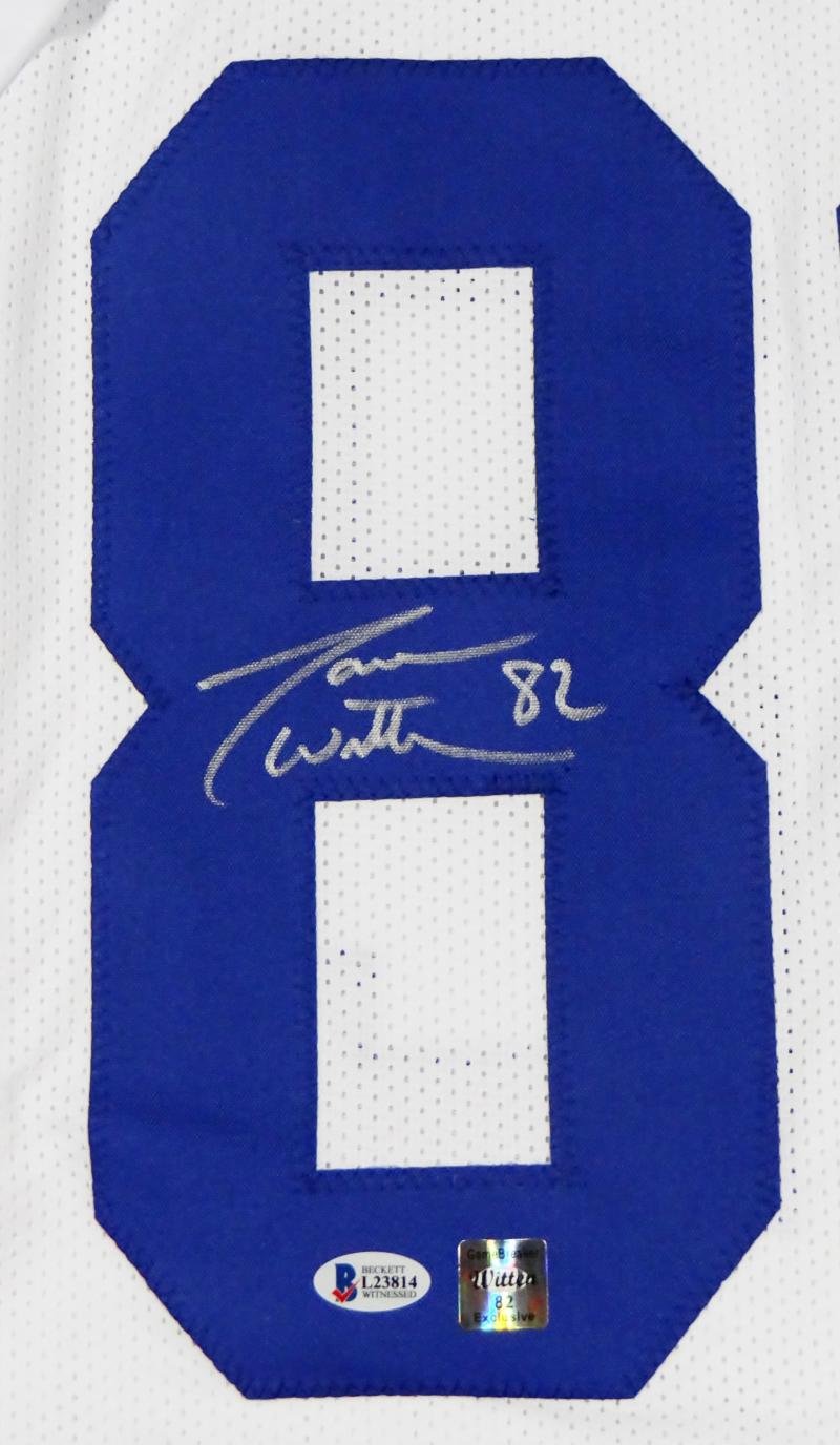 The Jersey Source Jason Witten Autographed Blue Pro Style Jersey-Beckett W Hologram *Black