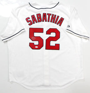 CC Sabathia Autographed Cleveland Indians Majestic Jersey- JSA Auth *5 –  The Jersey Source