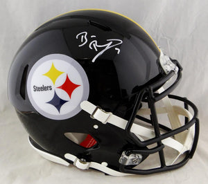 Ben Roethlisberger Autographed Pittsburgh Steelers F/S Speed Authentic Helmet- Beckett Auth *White