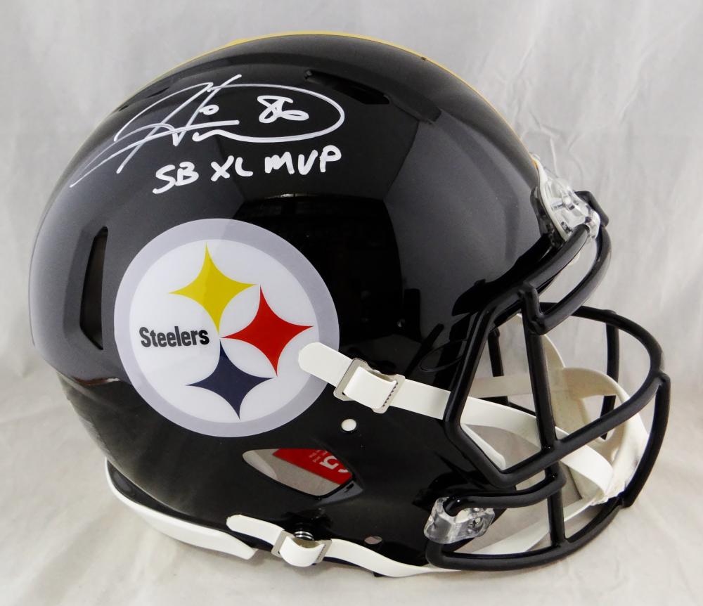 Hines Ward Autographed Steelers F/S Speed Authentic Helmet w/SB MVP- B –  The Jersey Source