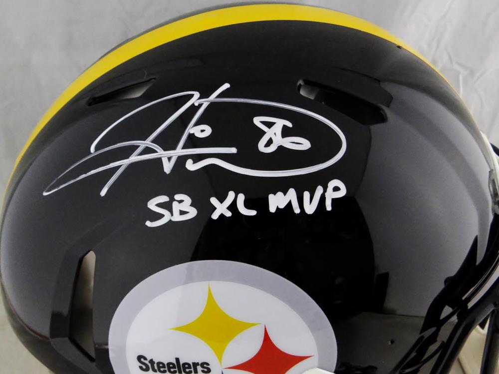 Hines Ward Autographed Steelers F/S Speed Authentic Helmet w/SB MVP- B –  The Jersey Source