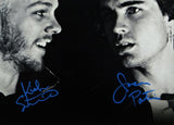 Kiefer Sutherland/Jason Patric Autographed 16x20 The Lost Boys B&W Close Up Photo - JSA W Auth
