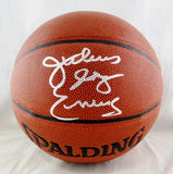 Julius Erving Autographed NBA Spalding Basketball - JSA W Auth *Silver