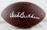 Dick Butkus Autographed NFL Duke Authentic Football- JSA W Auth *Silver