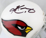 Kyler Murray Autographed Arizona Cardinals Mini Helmet- Beckett Auth *Black
