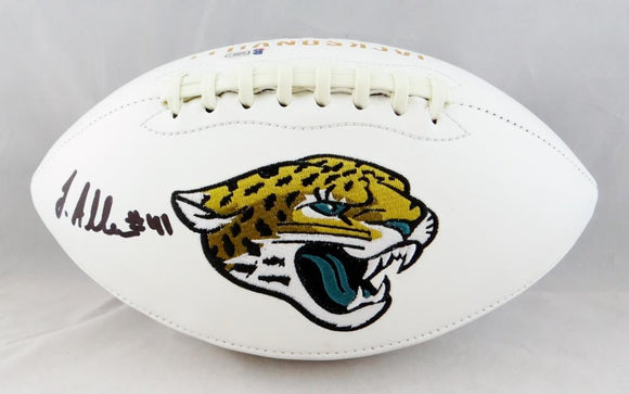 Josh Allen Autographed Jacksonville Jaguars Logo Football - Beckett Au –  The Jersey Source