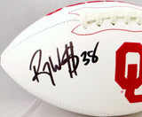 Roy Williams Autographed Oklahoma Sooners Logo Football w/ 00 National Champs- JSA W Auth