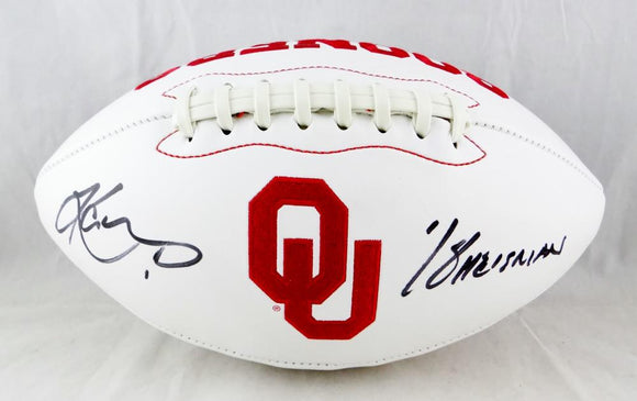 LOOK: OU Crafts Kyler Murray Heisman Logo for Spring Game