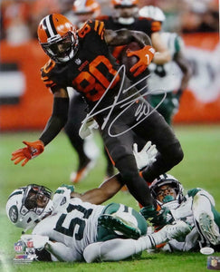 Jarvis Landry Autographed Cleveland Browns 16x20 PF Vs Jets - JSA W Auth *Silver