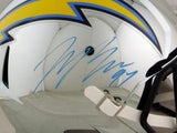Joey Bosa Autographed LA Chargers F/S Chrome Speed Helmet- JSA W Auth *Lt Blue