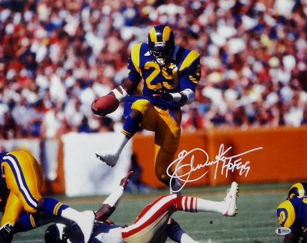 Eric Dickerson Autographed Los Angeles Rams 16x20 Photo