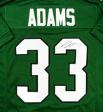 Jamal Adams Autographed Green Pro Style Jersey- JSA W Auth *R3