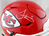 Tyreek Hill Autographed F/S Kansas City Chiefs SpeedFlex Helmet - JSA W Auth *White