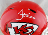 Tyreek Hill Autographed KC Chiefs F/S Speed Authentic Helmet - JSA W Auth *White