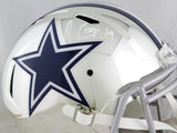 Amari Cooper Autographed Dallas Cowboys F/S Chrome Speed Helmet- JSA W Auth *White