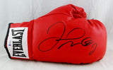 Floyd Mayweather Autographed Everlast Red Boxing Glove - Beckett Auth *Black