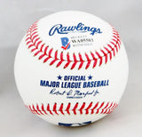 Corbin Bernsen Autographed Rawlings OML Baseball "Dorn" & STMFO- Beckett Auth  Image 3