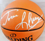 Dennis Rodman Autographed Official NBA Basketball w/The Worm- Beckett Auth *Silver