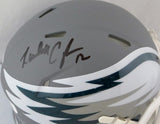 Randall Cunningham Autographed Philadelphia Eagles AMP Speed Mini Helmet- JSA W Auth *Black