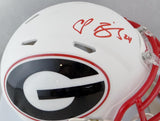 Champ Bailey Autographed Georgia Bulldogs AMP Speed Mini Helmet-JSA W Auth *Red
