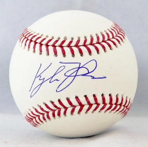 Kyle Tucker Autographed Rawlings OML Baseball - JSA Auth *Blue