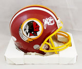 John Riggins Autographed Washington Redskins TB 1982 Mini Helmet- JSA W Auth *Silver