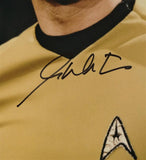 William Shatner Autographed 11x14 Star Trek Close Up Photo - Beckett Auth *Black