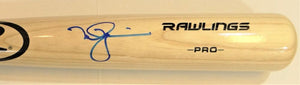 Mark McGwire Autographed Rawlings Pro Baseball Bat - Beckett Auth *Blue