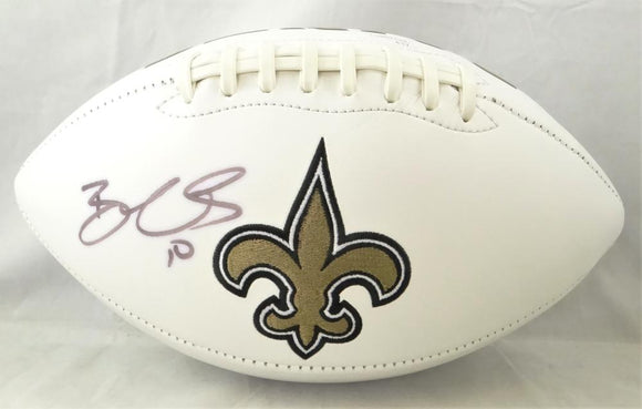 Brandin Cooks Autographed New Orleans Saints Logo Football- JSA Witnessed Auth