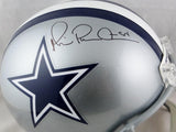 Michael Irvin Autographed F/S Silver Dallas Cowboys Helmet- JSA Witnessed Auth