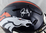 John Elway Autographed Denver Broncos F/S SpeedFlex Helmet - Beckett Auth *White
