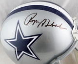 Roger Staubach Autographed Dallas Cowboys F/S Helmet- Beckett Auth *Black