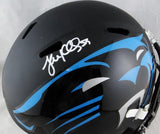 Luke Kuechly Autographed Carolina Panthers F/S AMP Speed Helmet- Beckett Auth *White