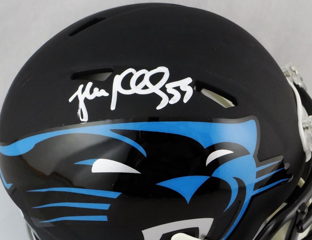 Carolina Panthers Luke Kuechly Autographed Signed AMP Helmet