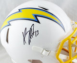 Keenan Allen Autographed Los Angeles Chargers F/S 2019 Speed Authentic Helmet- Beckett Auth