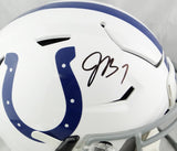 Jacoby Brissett Autographed F/S Colts SpeedFlex Authentic Helmet- JSA W Auth *Black