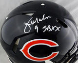 Jim McMahon Autographed Chicago Bears F/S Speed Authentic Helmet w/ SB XX - Beckett Auth *