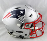 Randy Moss Autographed Patriots F/S SpeedFlex Helmet W/ Straight Cash- Beckett W Auth *Black