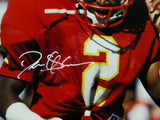 Deion Sanders Autographed FSU Seminoles 16x20 Close UP PF Photo - Beckett Auth *White