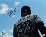 Fernando Tatis Jr Autographed San Diego Padres 16X20 PF Photo Back of Uniform- JSA Auth *Black